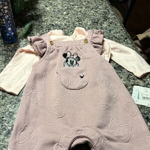 Disney Pink Minnie Mouse Kids Matching Set